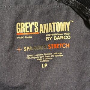 Grey's Anatomy Dark Gray Professional Wear